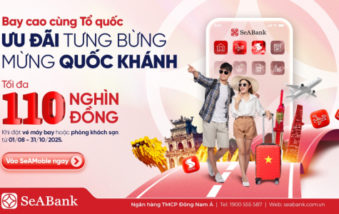 SEAMOBILE TUNG NGÀN ƯU ĐÃI VÉ MÁY BAY, PHÒNG KHÁCH SẠN NHÂN DỊP QUỐC KHÁNH 
